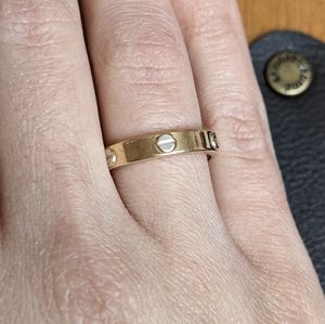 Cartier love ring, 18k solid gold
